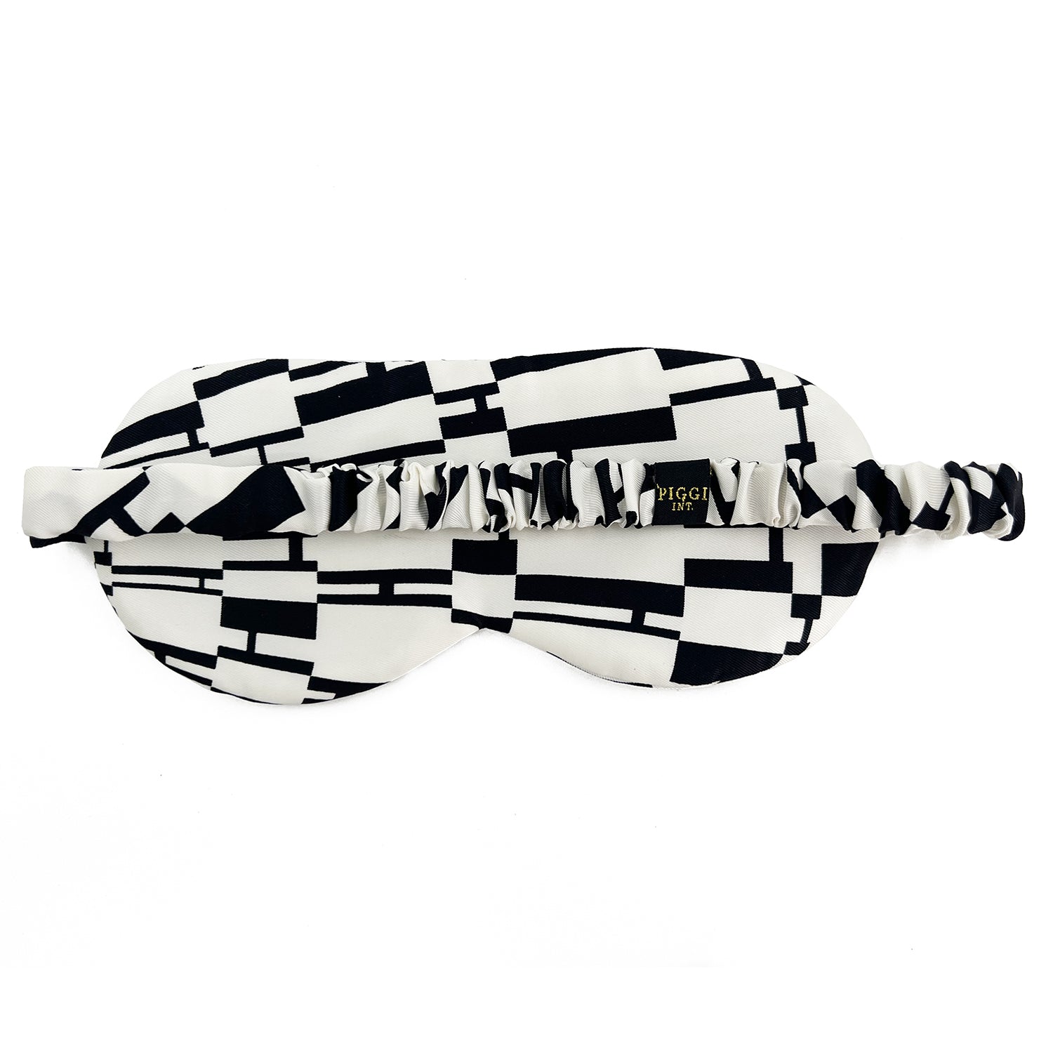 Reversible Silk Sleep Mask made from Monogram Confidential Scarf – Piggi  International