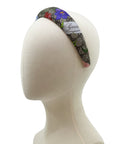 Silk Alice Headband Made from Gucci GG Floral Scarf