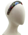 Silk Alice Headband Made from Gucci GG Floral Scarf