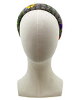 Silk Alice Headband Made from Gucci GG Floral Scarf