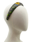 Silk Alice Headband Made from Gucci GG Floral Scarf