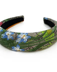 Silk Alice Headband Made from Gucci GG Floral Scarf