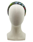 Silk Alice Headband Made from Gucci GG Floral Scarf