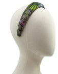 Silk Alice Headband Made from Gucci GG Floral Scarf