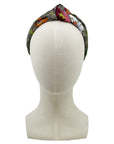 Silk Knot Headband Made from Gucci GG Floral Scarf