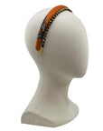 Skinny Alice Headband Layering Set made from Hermes Bolduc Silk Scarf