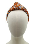 Hermes Mosaique au 24 silk knot scarf headband