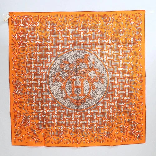 Hermes Mosaique au 24 Faubourg Silk Scarf