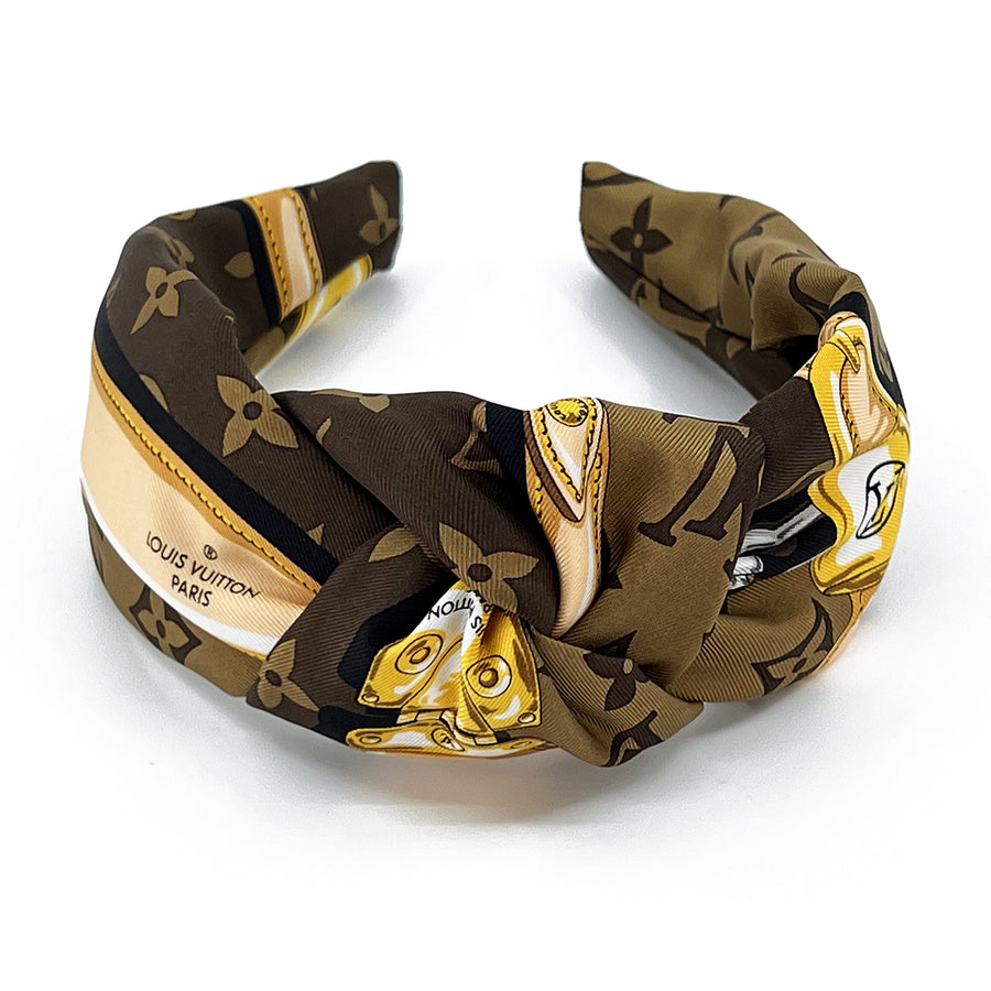 Classic Monogram LV Knot Headband #1