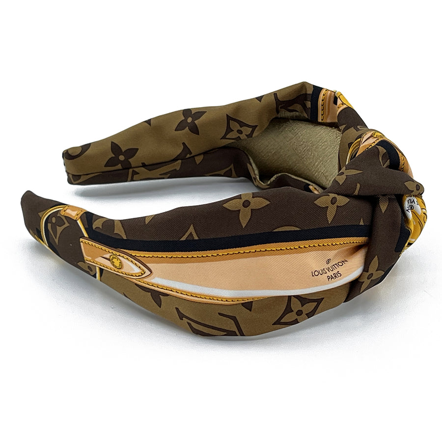 Classic Monogram LV Knot Headband #1