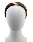 Alice Headband Made from LV Confidential Silk Scarf