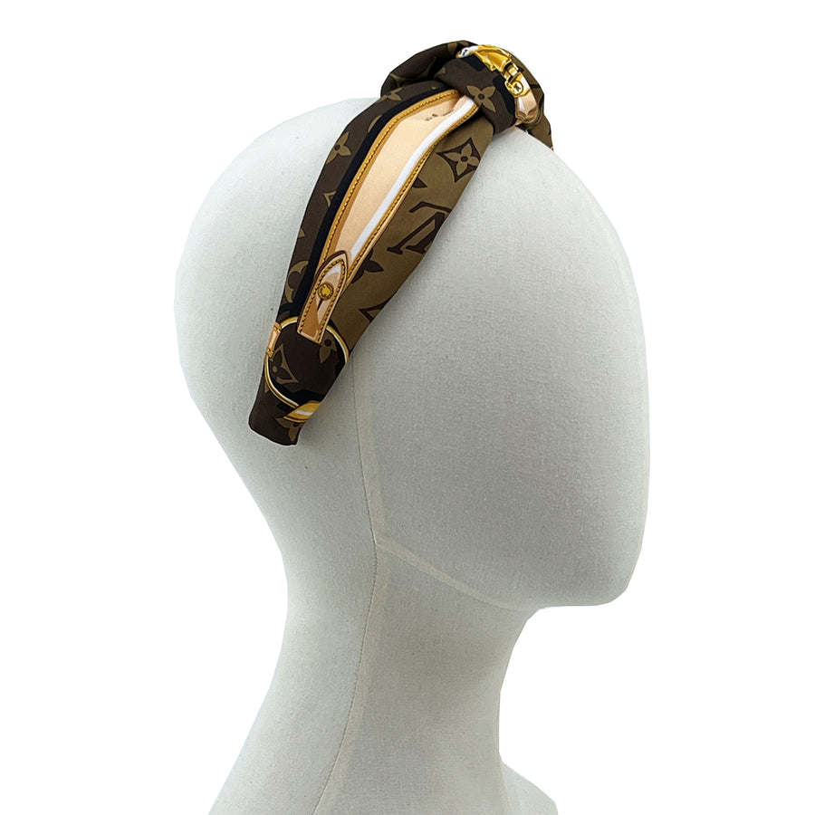 Classic Monogram LV Knot Headband #1