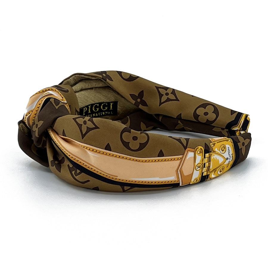 Classic Monogram LV Knot Headband #2