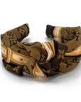 Classic Monogram LV Knot Headband #2