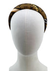 Alice Headband Made from LV Confidential Silk Scarf