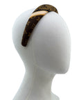 Alice Headband Made from LV Confidential Silk Scarf