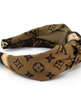 Classic Monogram LV Knot Headband #4