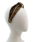 Classic Monogram LV Knot Headband #4