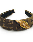 Classic Monogram LV Padded Alice Headband