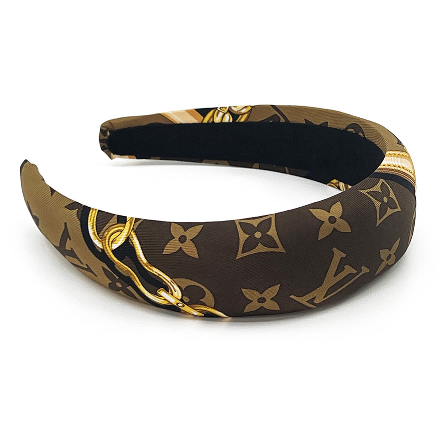 Classic Monogram LV Padded Alice Headband