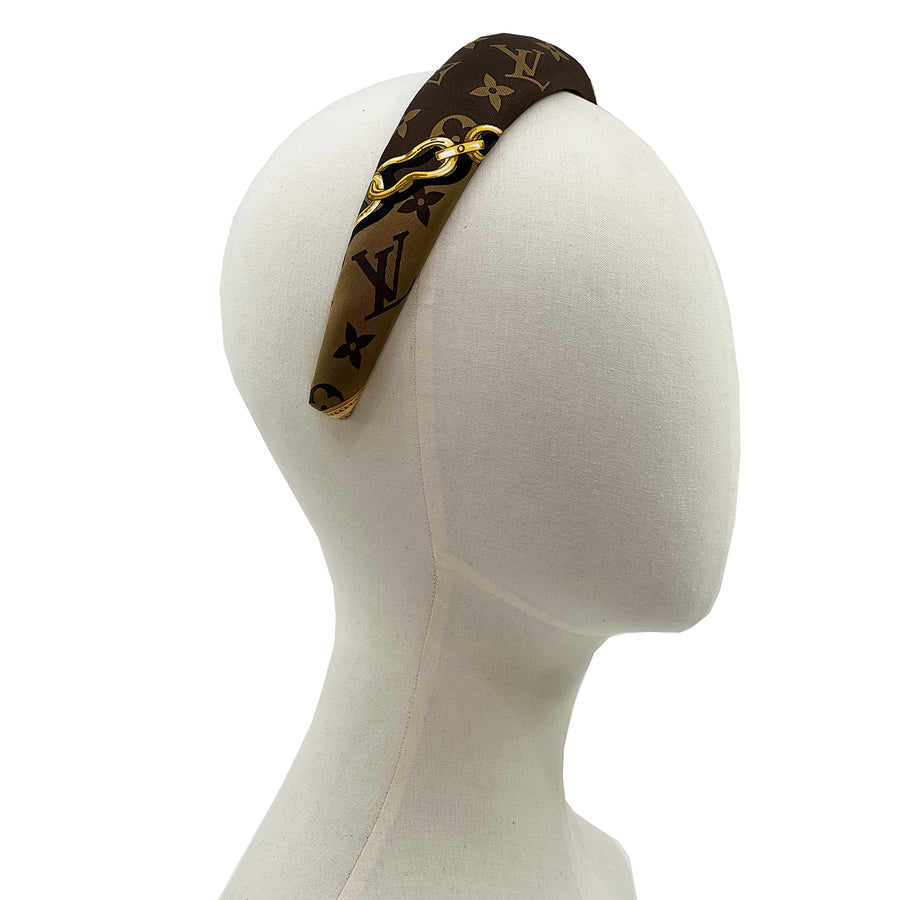 Classic Monogram LV Padded Alice Headband